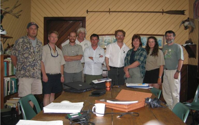 Fowler's Toad Recovery Team meeting 2004.