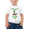 Keep Calm and Rattle On, Toddler Short Sleeve Tee - Image 4