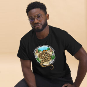 Eastern Foxsnake In Habitat Graphic, Men's classic tee