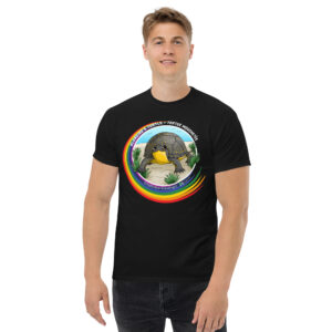 Rainbow swoop, Blanding's Turtle In-Habitat - Men's classic tee