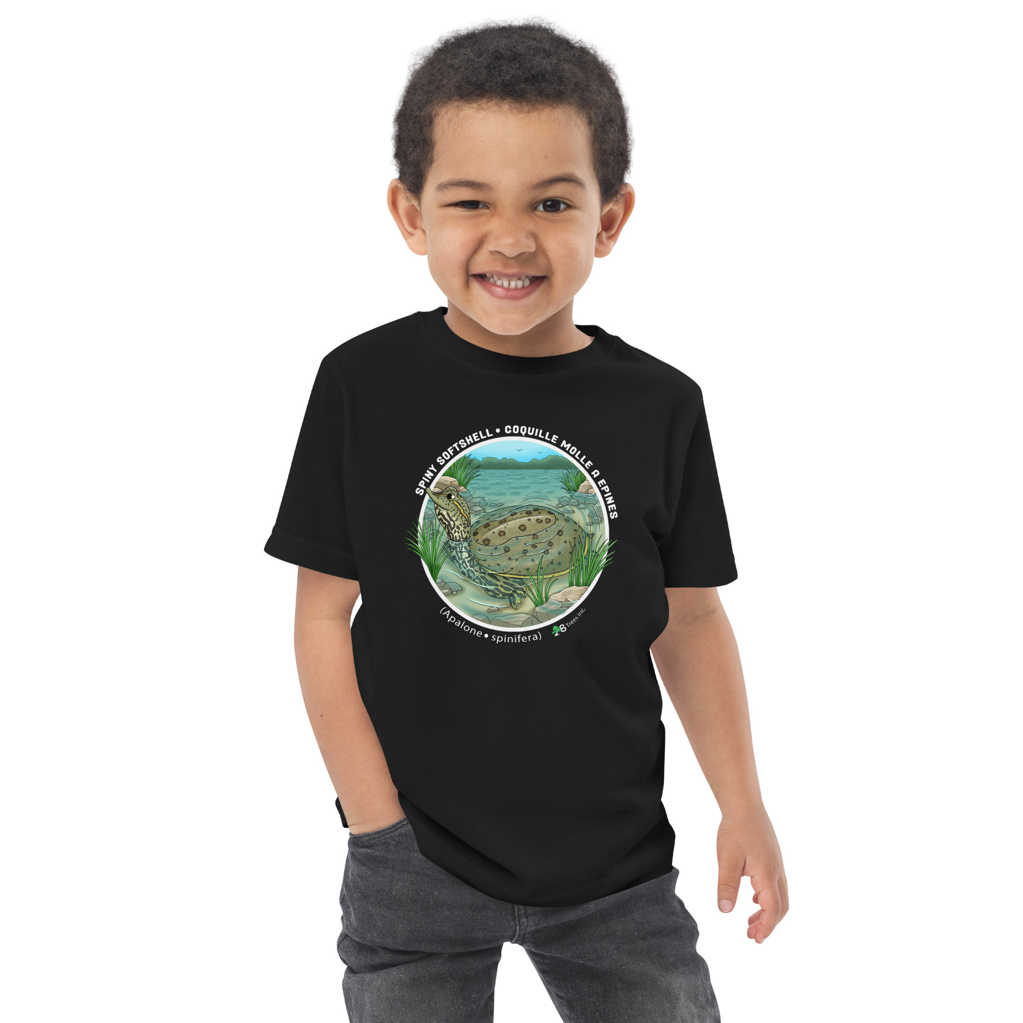 Spiny Softshell In-Habitat - Toddler jersey t-shirt - Image 10