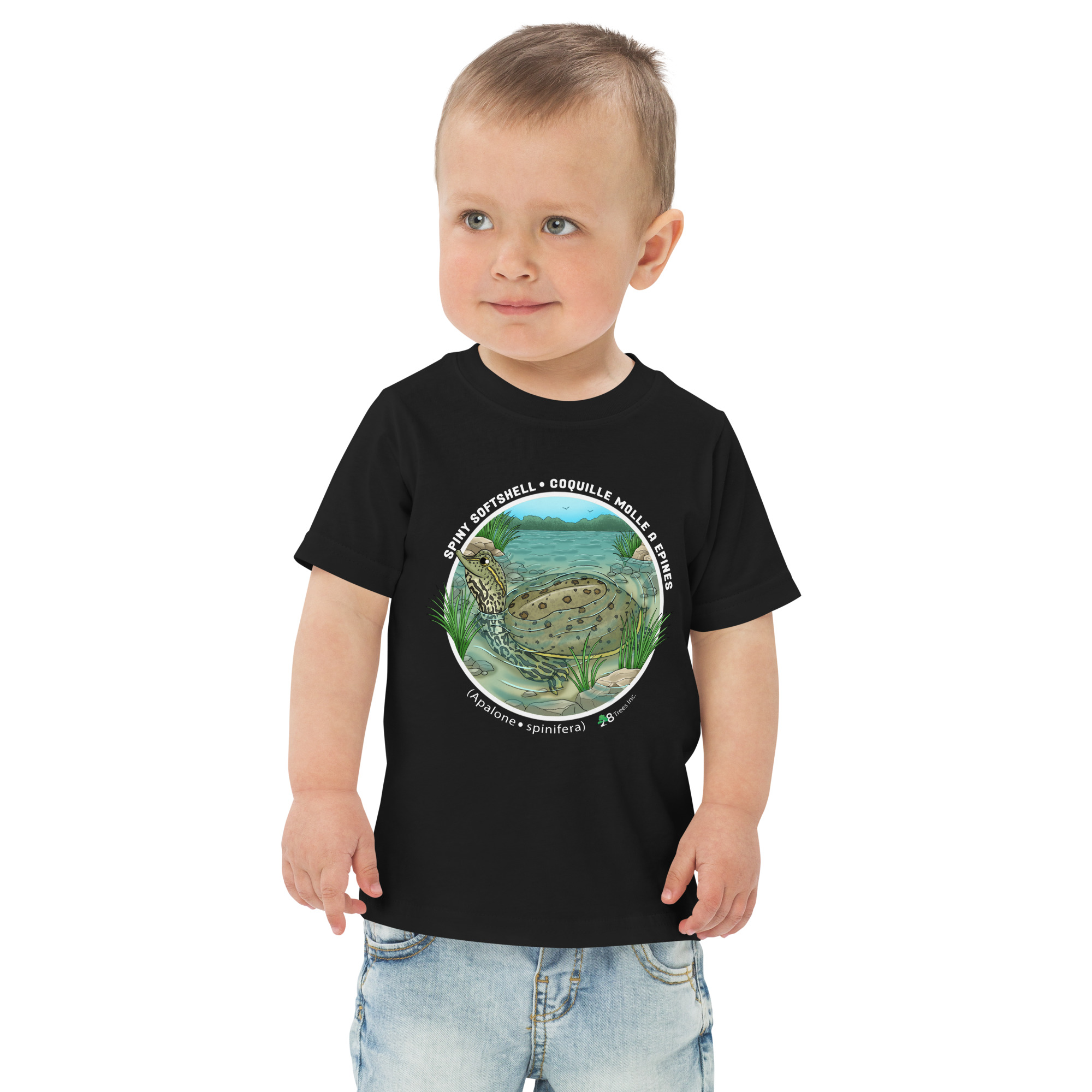 Spiny Softshell In-Habitat - Toddler jersey t-shirt - Image 3