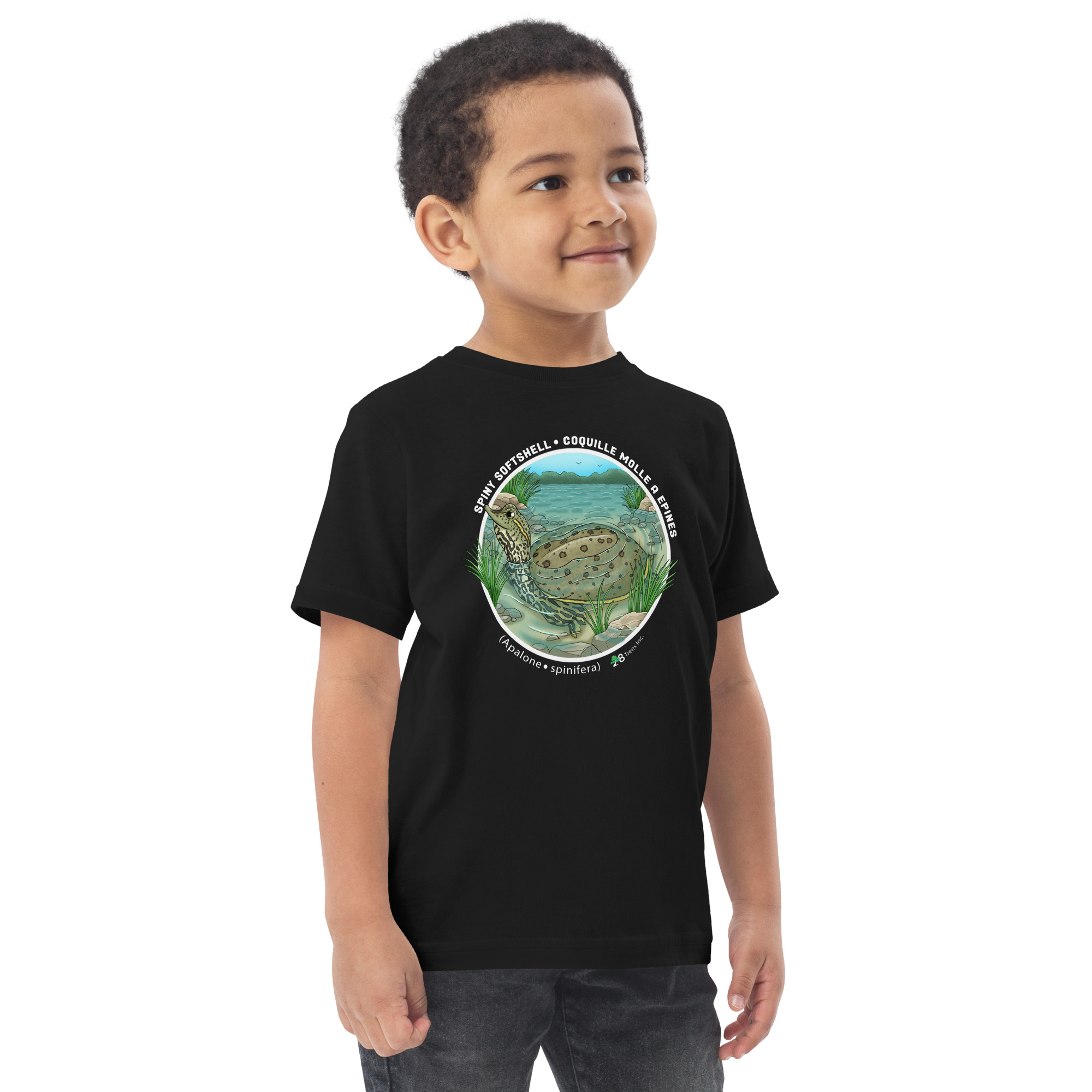 Spiny Softshell In-Habitat - Toddler jersey t-shirt - Image 8
