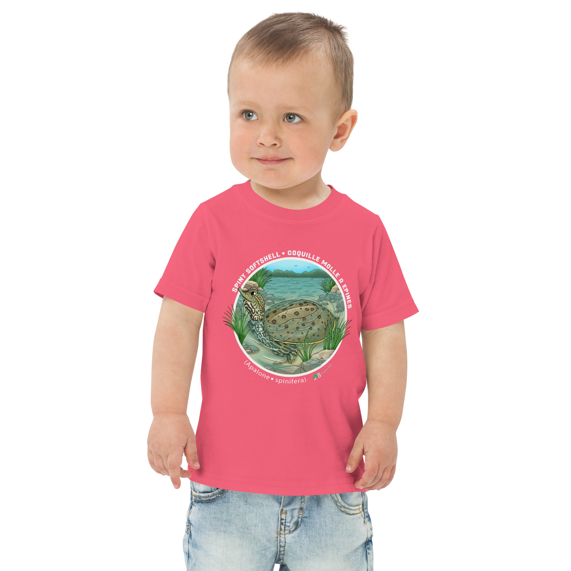 Spiny Softshell In-Habitat - Toddler jersey t-shirt - Image 7