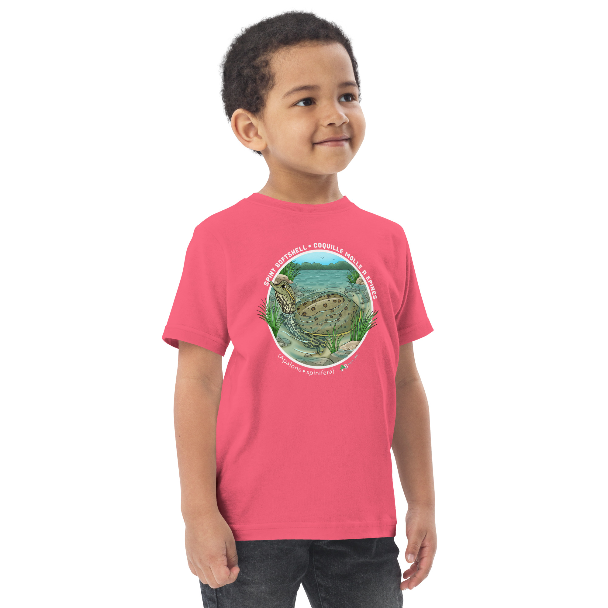 Spiny Softshell In-Habitat - Toddler jersey t-shirt - Image 16