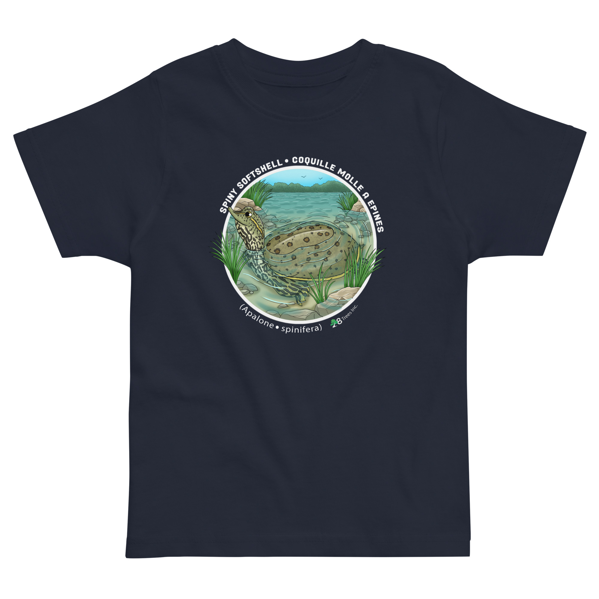 Spiny Softshell In-Habitat - Toddler jersey t-shirt - Image 4