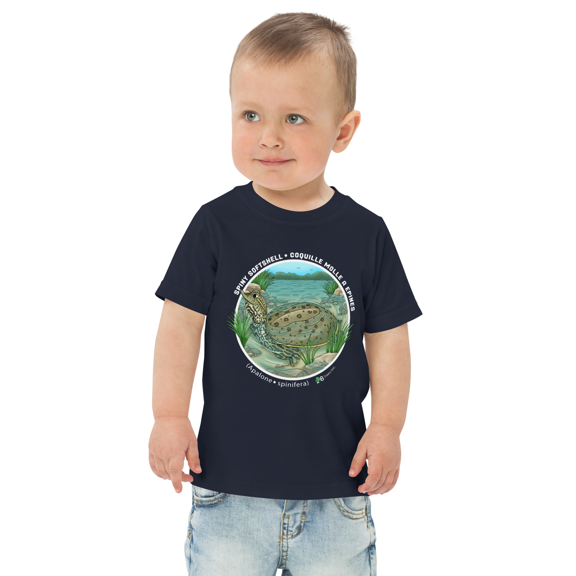 Spiny Softshell In-Habitat - Toddler jersey t-shirt - Image 5