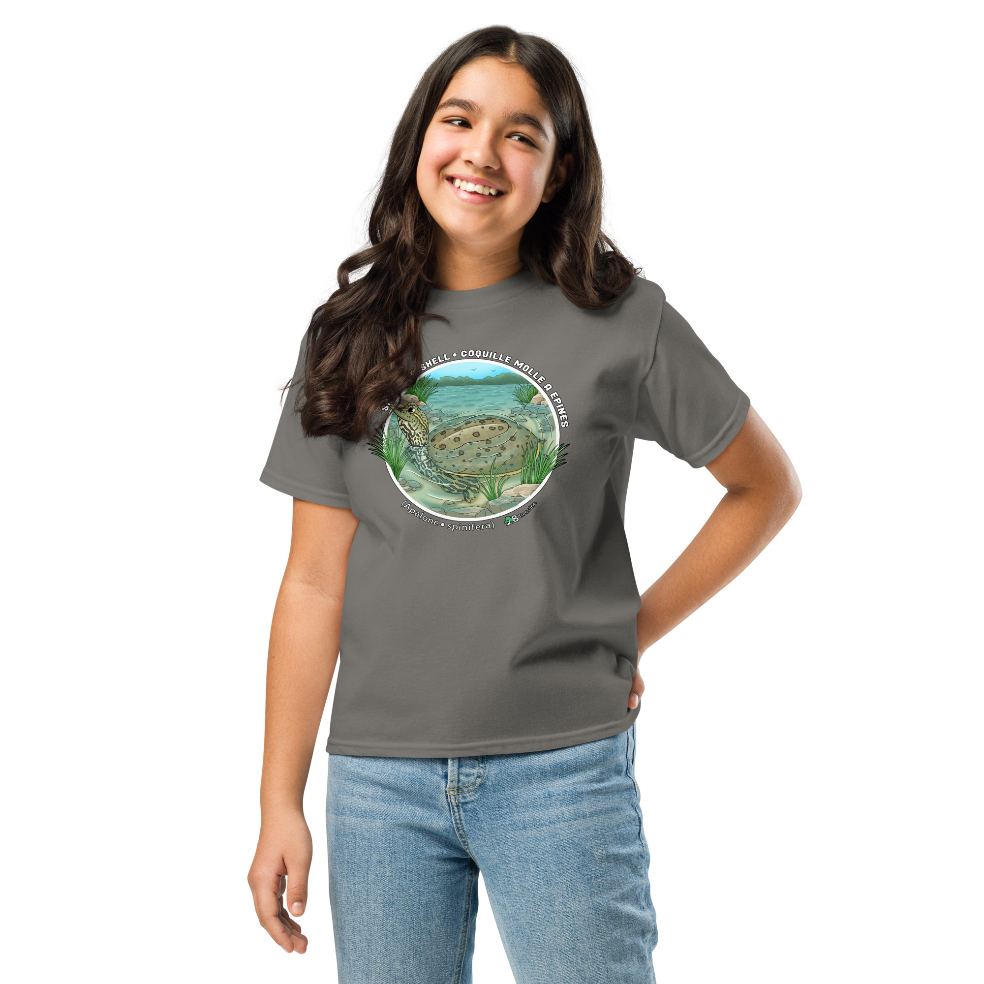 Spiny Softshell In-Habitat - Youth classic tee - Image 19