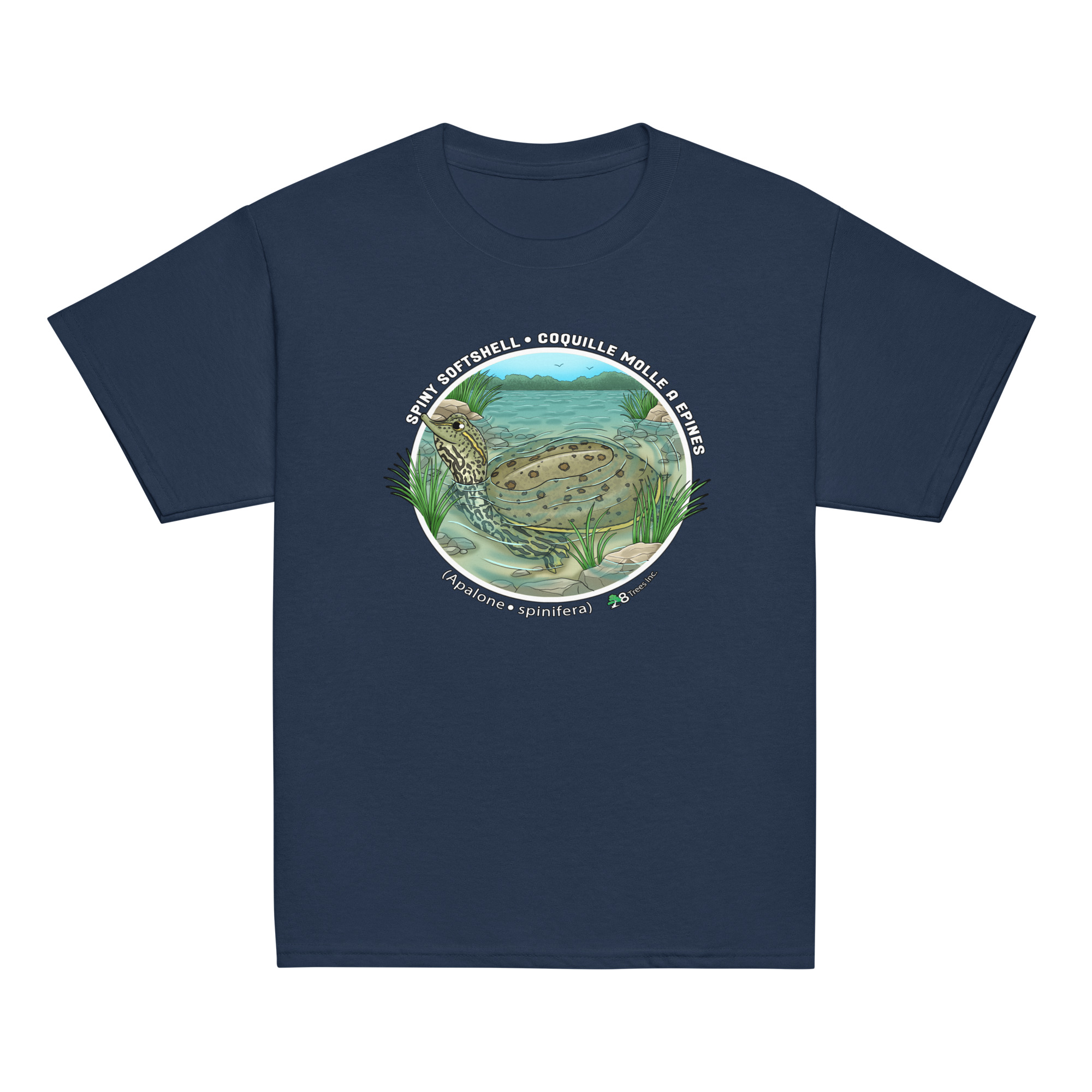 Spiny Softshell In-Habitat - Youth classic tee - Image 5