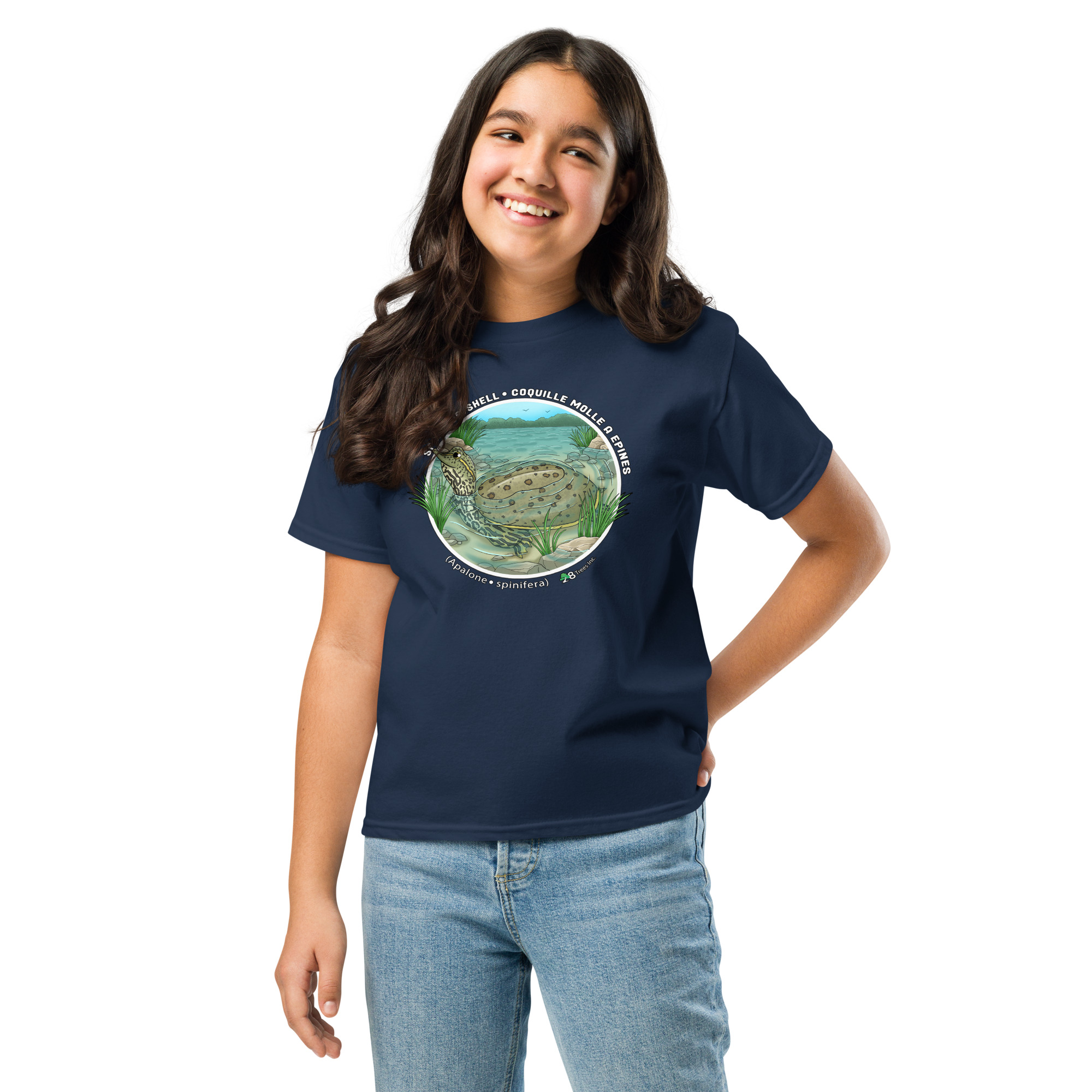 Spiny Softshell In-Habitat - Youth classic tee - Image 13