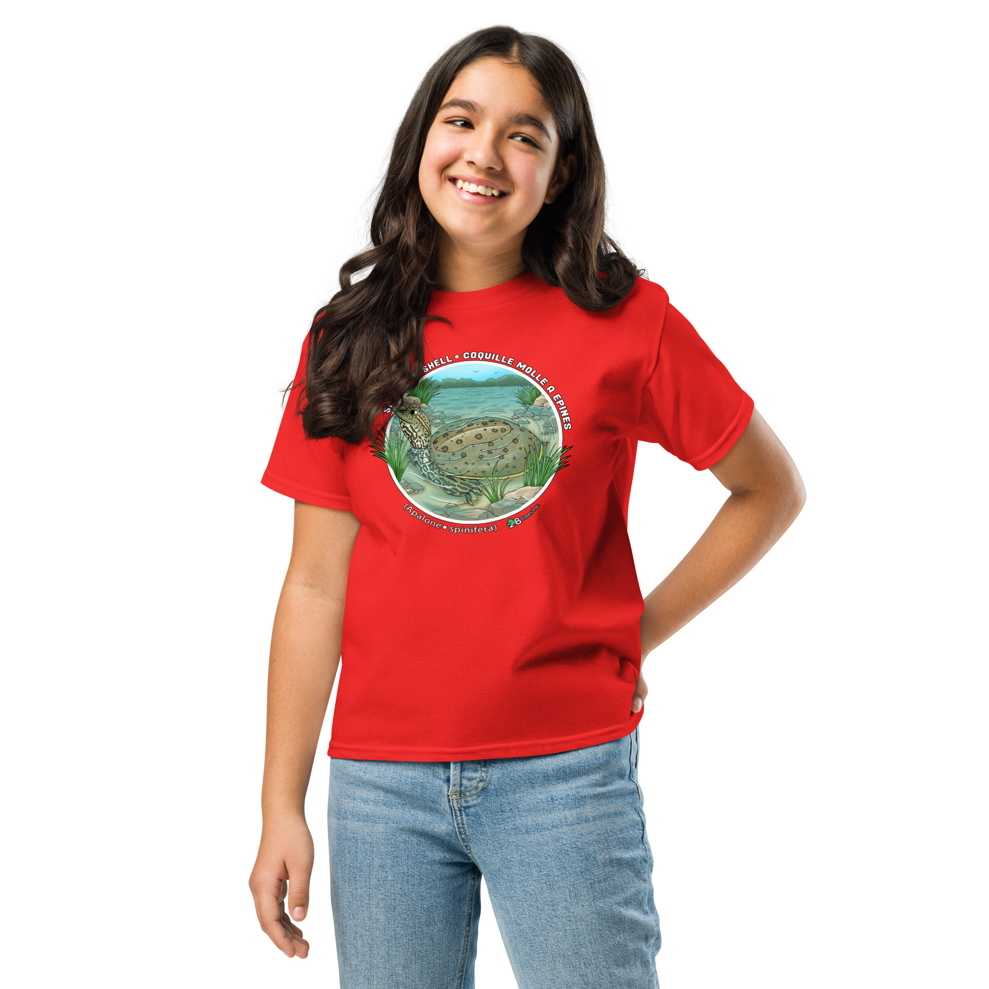 Spiny Softshell In-Habitat - Youth classic tee - Image 15