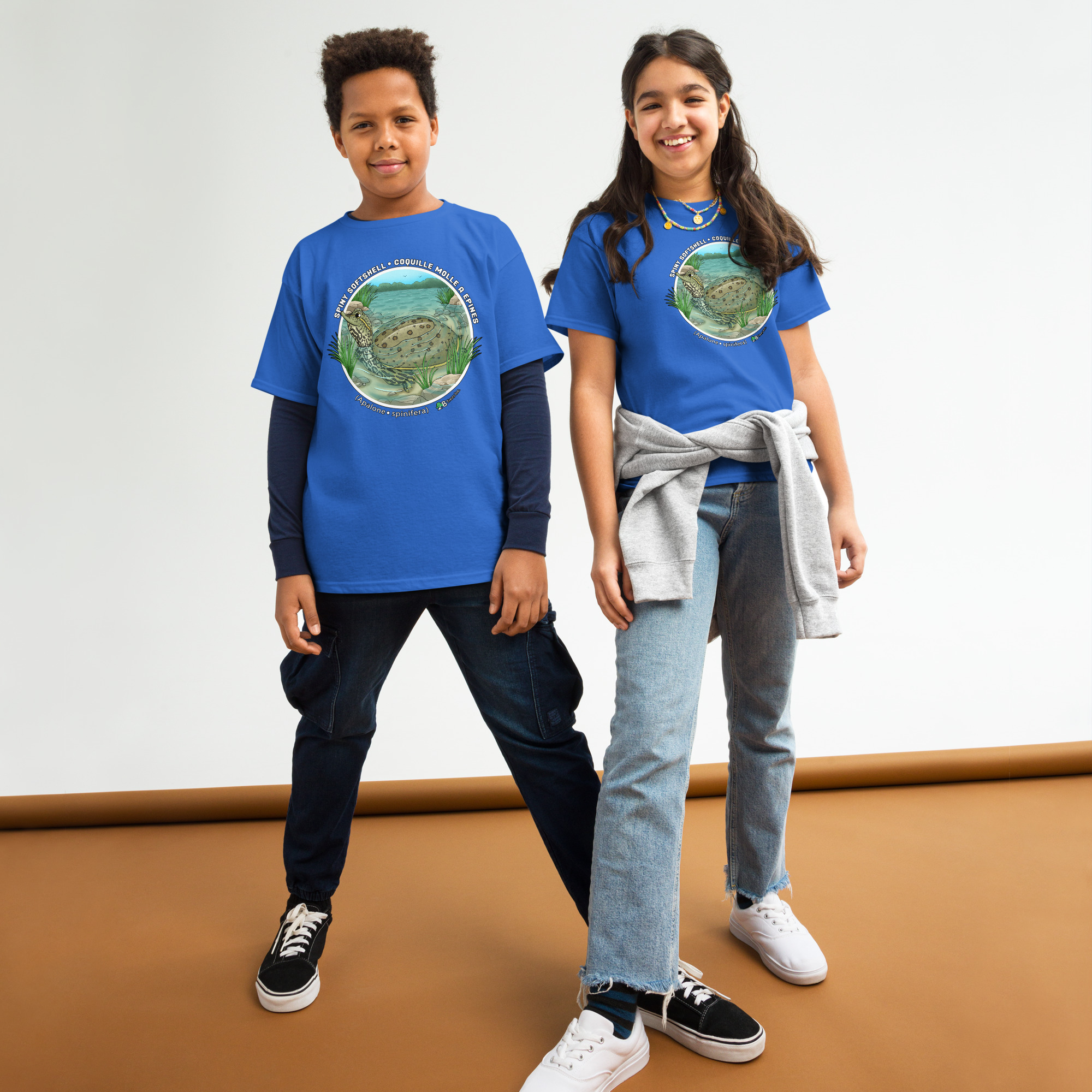 Spiny Softshell In-Habitat - Youth classic tee - Image 8