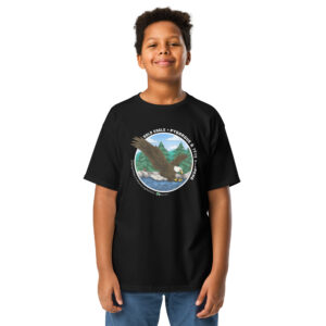 Bald Eagle In Habitat - Youth classic tee