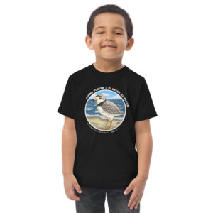 Piping Plover In-habitat - Toddler jersey t-shirt